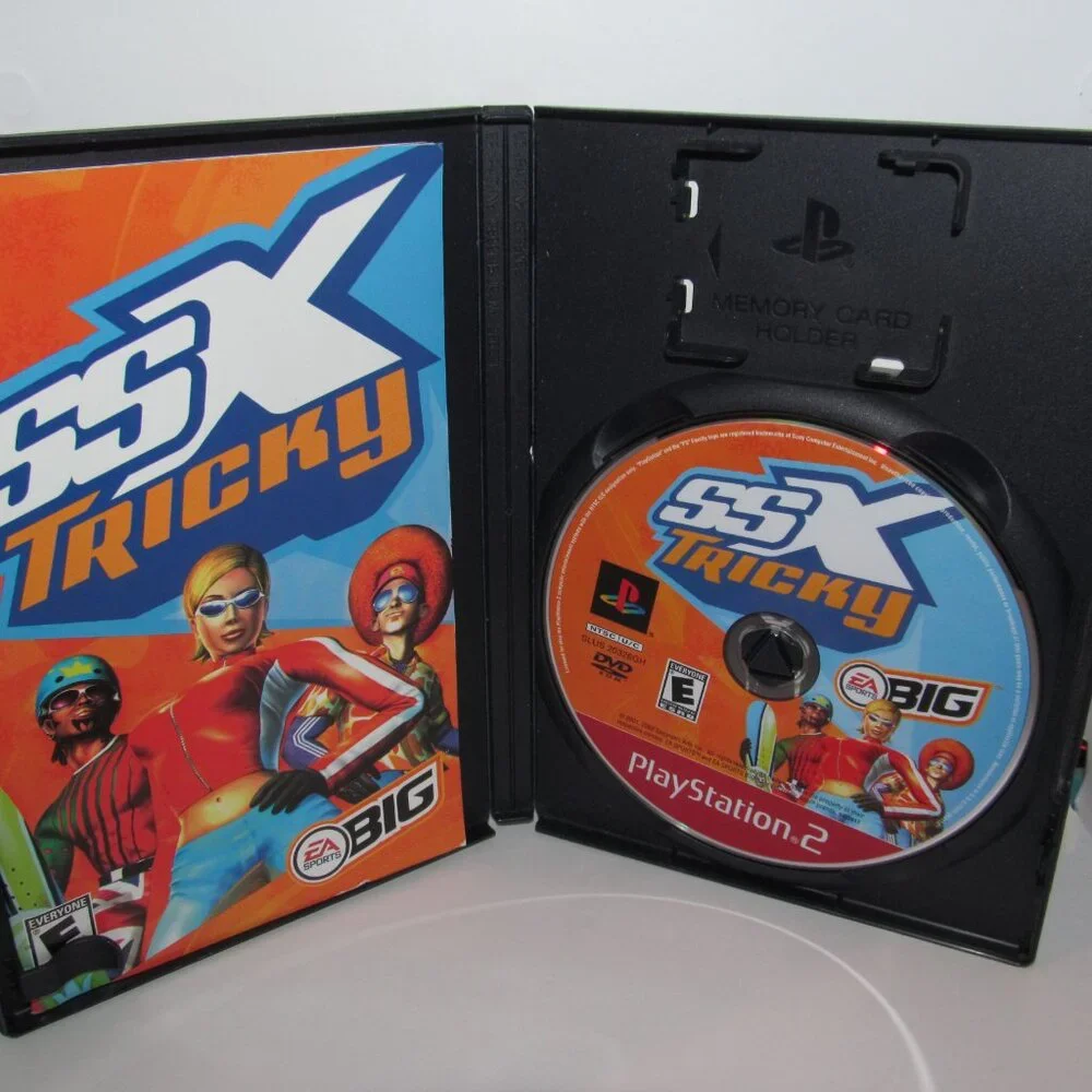 SSX Tricky - Greatest Hits (Sony PlayStation 2, 2002) Complete + Manual Tested - Picture 2 of 4